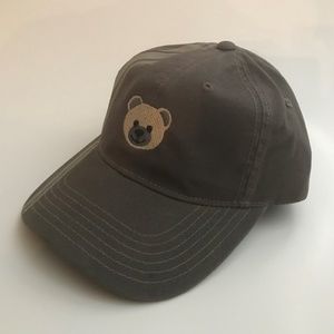 Teddy Bear Olive Green,  Dad Style hat.